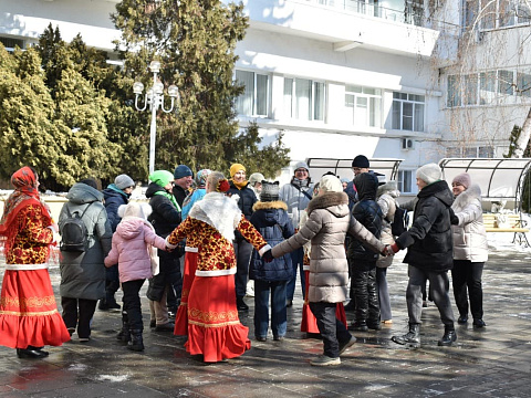 Санаторий «Тарханы», Пятигорск. Масленица